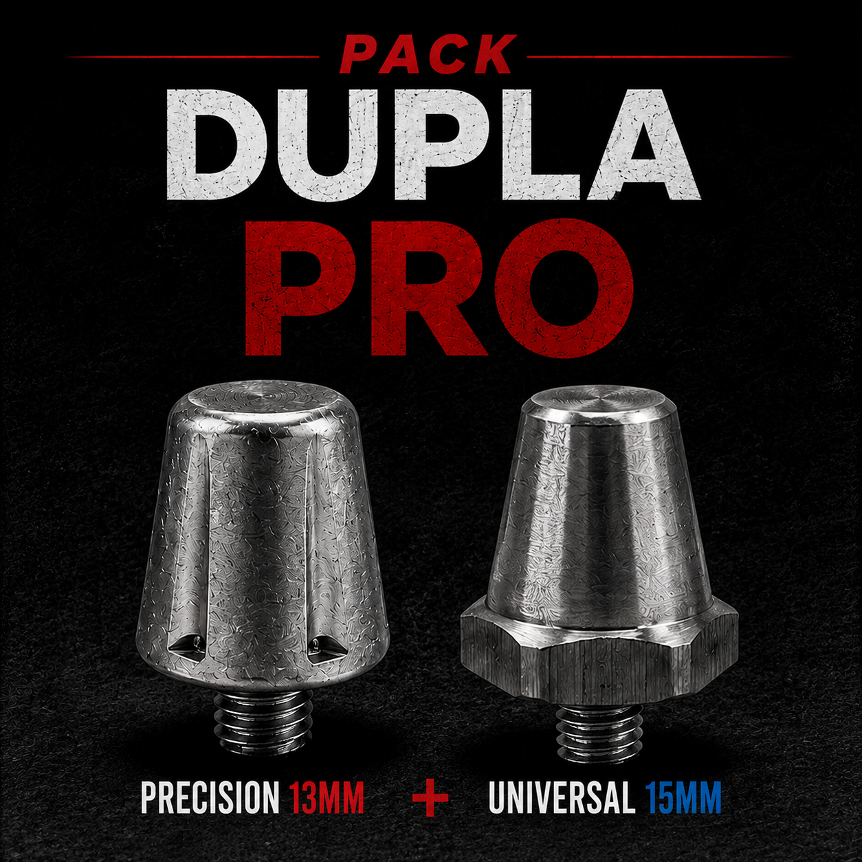 Dupla Pro — Universal 15mm + Precision 13mm