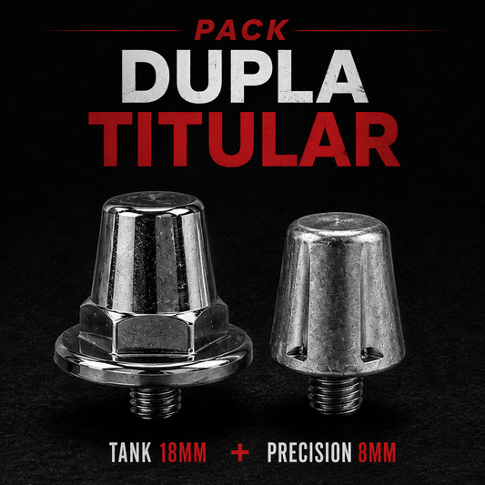 Pack Dupla Titular - Tank 18mm + Precision 8mm