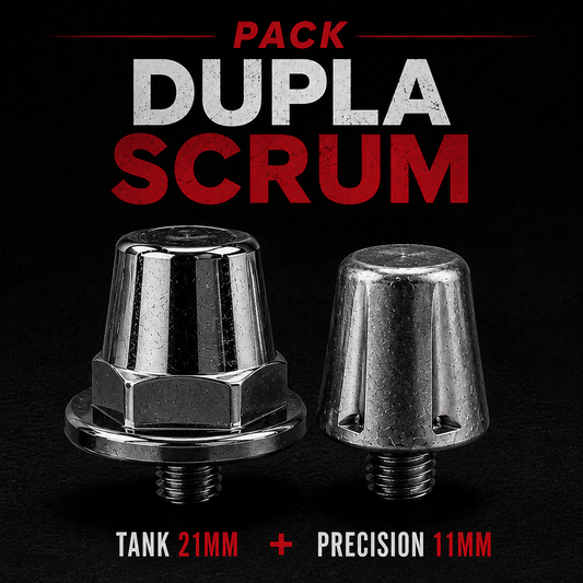Dupla Scrum — Tank 21mm + Precision 11mm